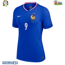 Frankrike Olivier Giroud #9 Hjemmedrakt Dame EM 2024 Kortermet